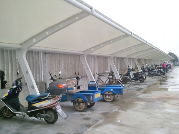 膜結(jié)構(gòu)自行車(chē)棚